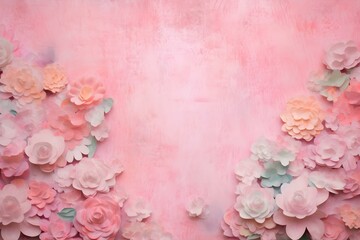 Elegant Floral Display with Soft Pink Hues