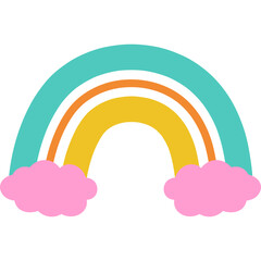 Organic Rainbow Element