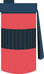 Sport water bottle vector illustration