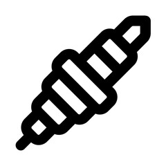 Spark Plug Line Icon