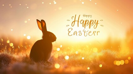 happy easter bunny