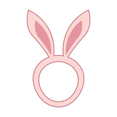 Easter Bunny Ears Illustration