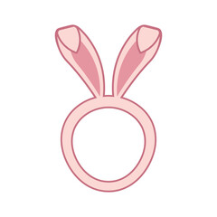 Easter Bunny Ears Illustration