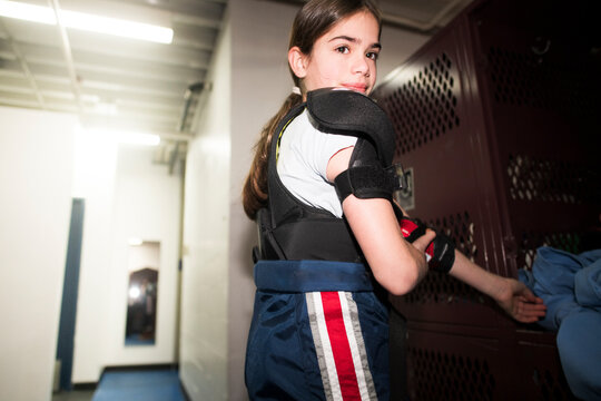 11 year female hockey player