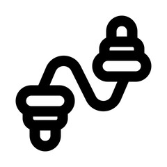Earlug Line Icon