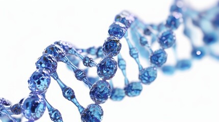 DNA 图DNA image, Dark cyan and sky blue style,
