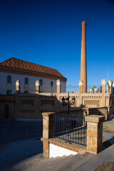 Fototapeta premium Old Royal Tobacco Factory of Cadiz, now the Congress palace, Spa
