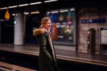 Awaiting the Train's Arrival