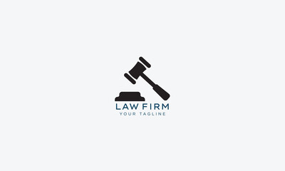 Attorney and lawyers logo design vector template
