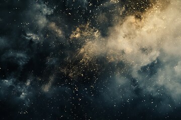 Obraz premium Abstract film texture background with grain dust and explosion