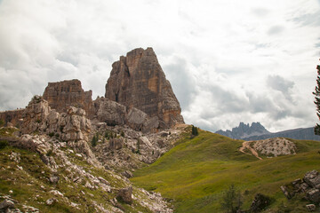 Cinque Torri, Dolomiti Alps, Italy.