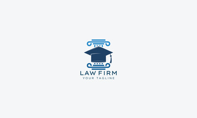 Attorney and lawyers logo design vector template