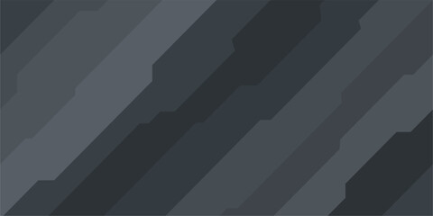 Dark Grey Trendy Abstract Tech Futuristic Gaming Vector Background 