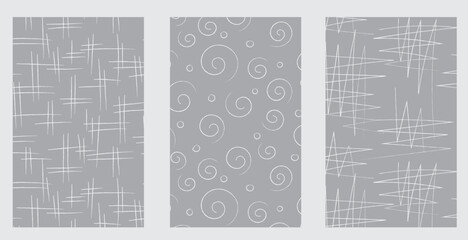 Crosshatch pattern. Seamless hand draw pattern. Simple crosshatch sketch.