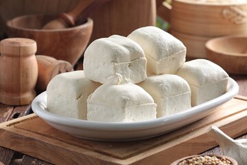 raw tofu