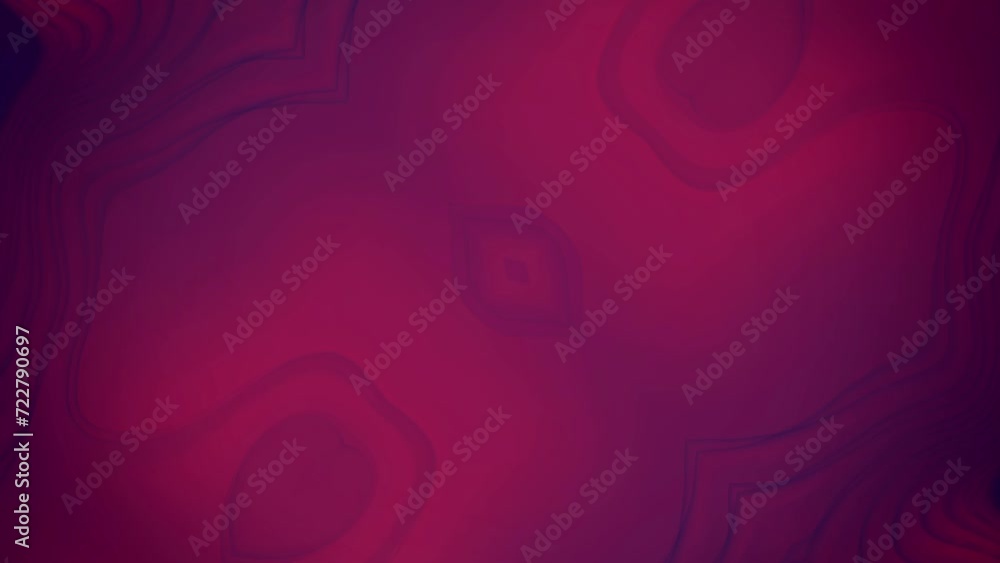 Poster Purple background with swirl pattern. 3d rendering loop animation 4K