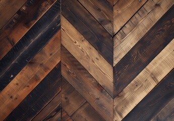 Herringbone Parquet Wood Texture High-Quality Image