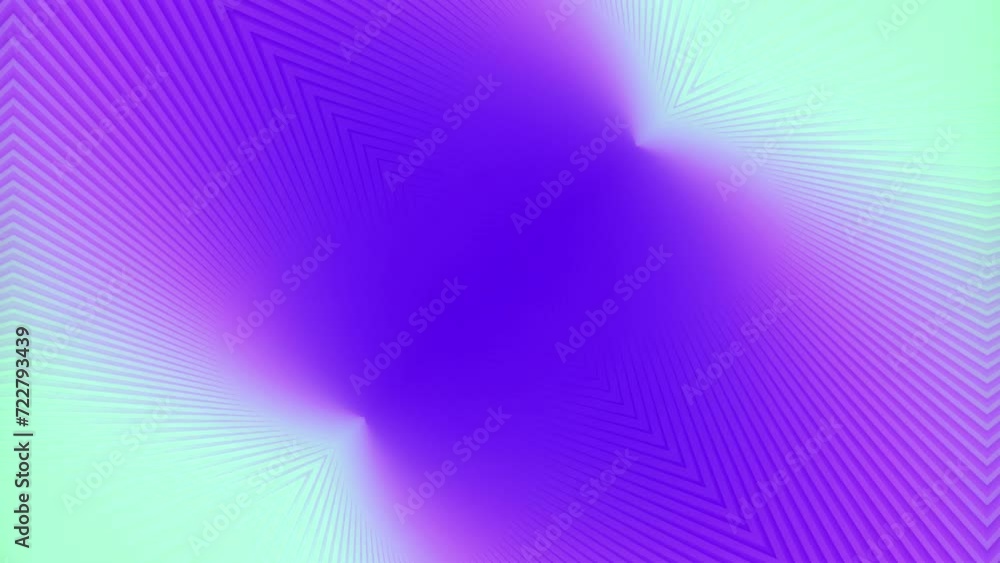 Poster Background with symmetrical geometric composition. 3d rendering loop animation