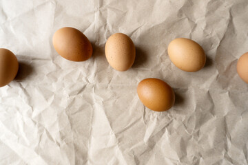 eggs are on the table