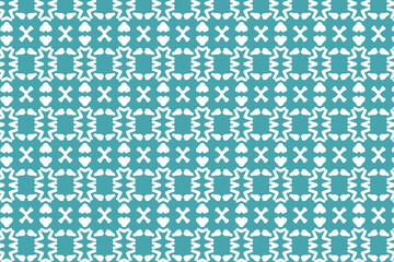 Digital seamless pattern block print batik