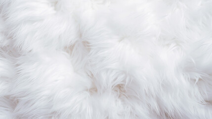 White fur texture, close-up.Useful as background