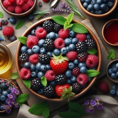 berries in a bowl