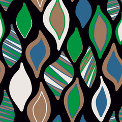 Abstract brush stroke painting seamless pattern illustration. Modern paint line background. Messy graffiti sketch wallpaper print, rough hand drawn texture.
