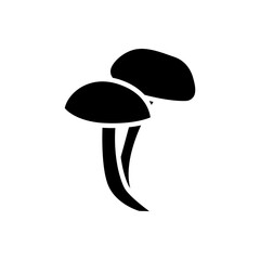 Mushroom vector icon. food illustration sign. fungus symbol or logo. © Denys