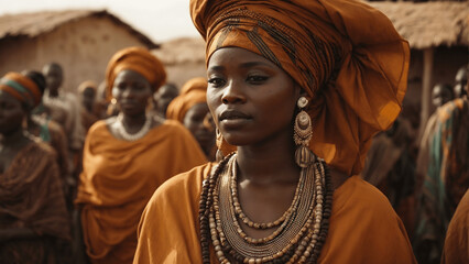 face, golden, peace, culture, africa, black woman, jewelry, cultural, customs, traditions, women,...