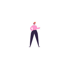 pose of person wearing pink element clothes person