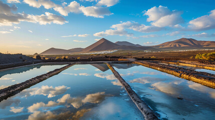 Spain Canary Islands Lanzarote Salinas