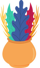 Potted Plant Illustration