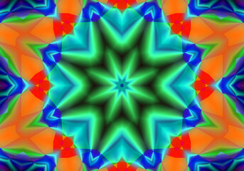 psychedelic background. bright colorful patterns. Abstract kaleidoscope  pattern. pattern for design.