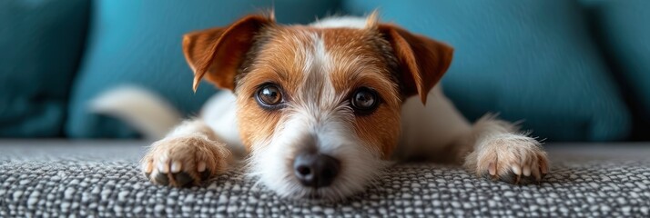 Cute Small Jack Russell Dog Home, Desktop Wallpaper Backgrounds, Background HD For Designer