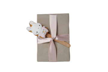 PNG, Gift box, isolated on white background