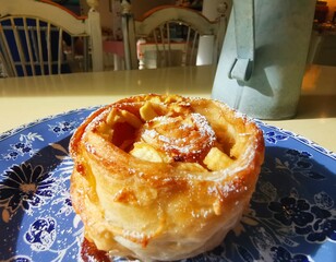 Apple pie baked dessert breakfast