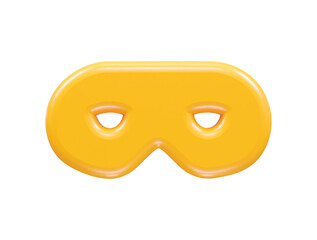 Privacy safety icon 3d rendering illustration