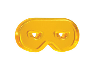 Privacy safety icon 3d rendering illustration