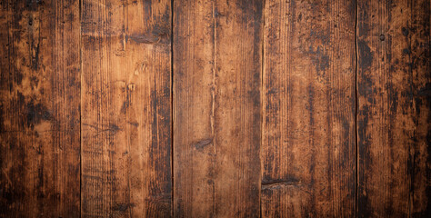 wood texture background, dark board kitchen table