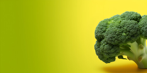Broccoli plant isolated on light blue background,
Broccoli on a transparent background.