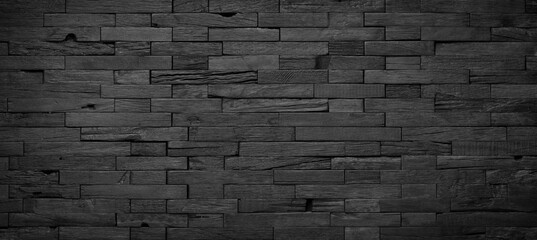 wooden surface interior wall. black wood texture