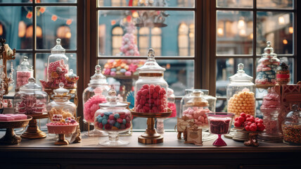 Confectionery Shop Showcase