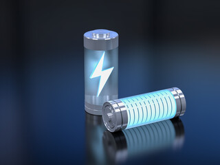 Group of li-ion or rechargeable batteries