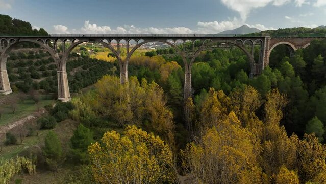 Puente de las Siete Lunas de Alcoy en Alicante