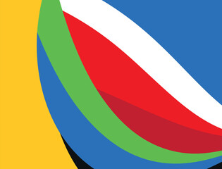 Abstract multicolored background. Vector graphics for design.