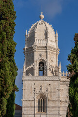 Fototapeta na wymiar Church of Santa Maria de Belem in Lisbon