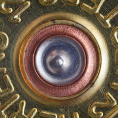 Primer in a used 12 gauge case