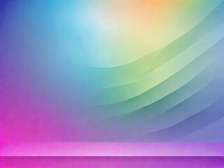 Vibrant Motion: A captivating abstract colorful background with lines, blending light, color, and gradient, featuring a rainbow of hues including purple, pink, blue, yellow, and green This dynamic art