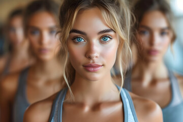 Dynamic Sporty Woman