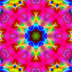 Fototapeta na wymiar PSYCHEDELIC ART . bright combination of colors . amazing colors drawings psychedelic content. NEW TECHNIQUES OF ARTISTIC EXPRESSIVENESS